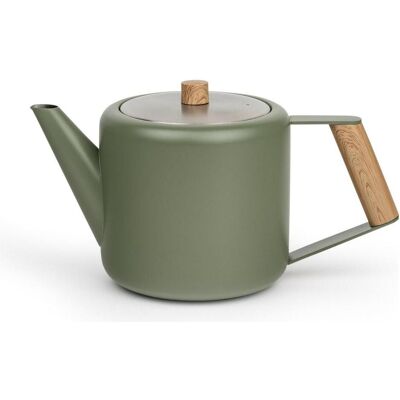 Bredemeijer, Teekanne, Teekanne Boston 1,1l Army green Holzoptik 111031 (1.10 l) Bredemeijer, Teekanne, Teekanne Boston 1,1l Army green Holzoptik 111031 (1.10 l)
