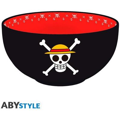 ABYstyle One Piece - Skulls, Schüssel + Schale, Mehrfarbig ABYstyle One Piece - Skulls, Schüssel + Schale, Mehrfarbig