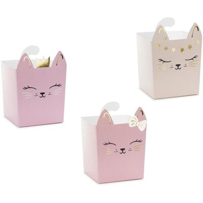 Partydeco, Einweggeschirr, Einweg-Schale Katze 3 Stück (3x) Partydeco, Einweggeschirr, Einweg-Schale Katze 3 Stück (3x)