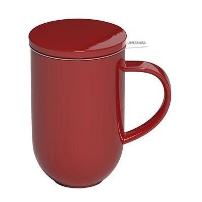 Loveramics Pro Tea - 450 ml Tasse mit Teesieb - Rot, Tasse, Rot Loveramics Pro Tea - 450 ml Tasse mit Teesieb - Rot, Tasse, Rot