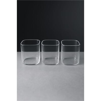 Hermia Cozy Bowl Set 3 Pieces, Schüssel + Schale, Transparent Hermia Cozy Bowl Set 3 Pieces, Schüssel + Schale, Transparent