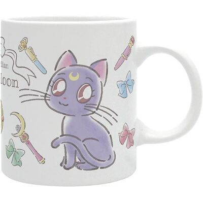 ABYstyle Mug - Mug(s) - Sailor Moon - Chibi Luna & Artemis, Tasse, Mehrfarbig ABYstyle Mug - Mug(s) - Sailor Moon - Chibi Luna & Artemis, Tasse, Mehrfarbig