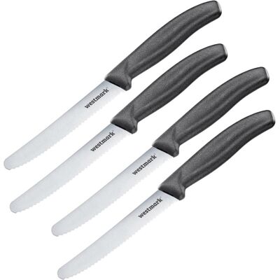 Westmark Frühstücksmesser, Besteck, Schwarz, Silber Westmark Frühstücksmesser, Besteck, Schwarz, Silber