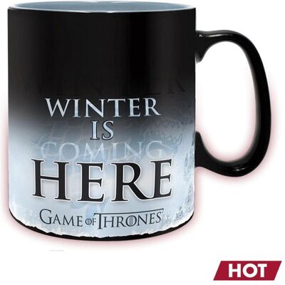 No Name Tasse Game of Thrones Winter is here (Thermoeffekt), Tasse, Mehrfarbig No Name Tasse Game of Thrones Winter is here (Thermoeffekt), Tasse, Mehrfarbig