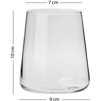 Hermia Avantgarde V2 Glass Set (4 Pieces), Trinkgläser, Gold, Transparent Hermia Avantgarde V2 Glass Set (4 Pieces), Trinkgläser, Gold, Transparent