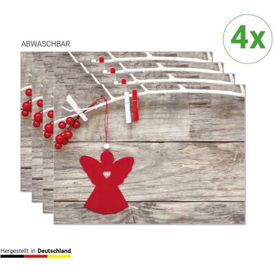 CoverYourDesk, Tischset, Tischset Roter Engel CoverYourDesk, Tischset, Tischset Roter Engel