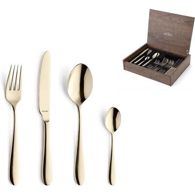 Amefa OXFORD Besteckset 24-teilig, Besteck, Gold Amefa OXFORD Besteckset 24-teilig, Besteck, Gold