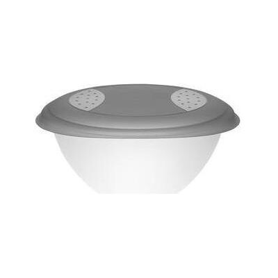 keeeper Salatschale "sandra", mit Deckel, 6,0 Liter, grau Farbe: crystal-grey-transparent, Material: PP, Schüssel + Schale, Grau keeeper Salatschale "sandra", mit Deckel, 6,0 Liter, grau Farbe: crystal-grey-transparent, Material: PP, Schüssel + Schale, Grau
