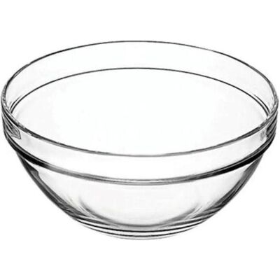 Hermia Chefs Glass Bowl Set 6 Pieces, Schüssel + Schale, Transparent Hermia Chefs Glass Bowl Set 6 Pieces, Schüssel + Schale, Transparent