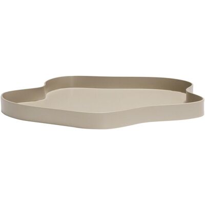 Hübsch Pond Tray 37x37 cm - Sand - Tablett Hübsch Pond Tray 37x37 cm - Sand - Tablett