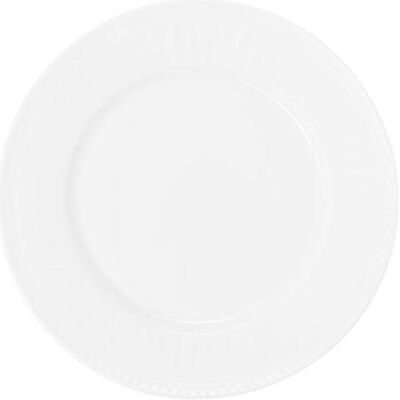 Okko Plate lunch, 25.4 cm x 25.4 cm, white, Teller, Weiss Okko Plate lunch, 25.4 cm x 25.4 cm, white, Teller, Weiss