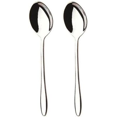 Domoletti 339398 ELAINE - 2PCS TEA SPOON, Besteck, Silber Domoletti 339398 ELAINE - 2PCS TEA SPOON, Besteck, Silber