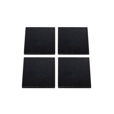 Untersetzer, Untersetzer Granit 10x10cm, 4 Stück Untersetzer, Untersetzer Granit 10x10cm, 4 Stück