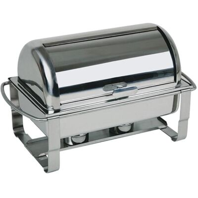 APS Rolltop-Chafing Dish "CATERER", Speisewärmer, Silber APS Rolltop-Chafing Dish "CATERER", Speisewärmer, Silber