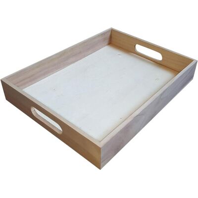 Playwood, Tablett, Dienblad Recht Pauwlownia Hout Playwood, Tablett, Dienblad Recht Pauwlownia Hout