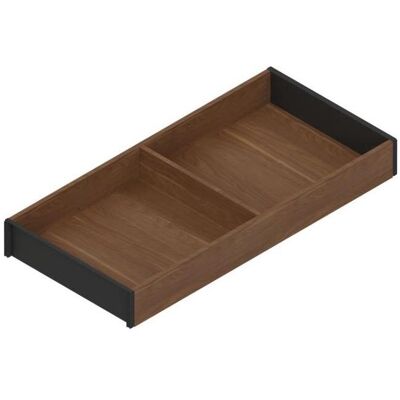 Blum Schubladenrahmen AMBIA-LINE Holzdesign breit 200mm, Besteckkasten, Braun Blum Schubladenrahmen AMBIA-LINE Holzdesign breit 200mm, Besteckkasten, Braun