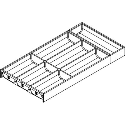 Blum AMBIA-LINE Besteckeinsatz NL600mm,B300mm, Stahl carbonschwarz, Besteckkasten, Schwarz Blum AMBIA-LINE Besteckeinsatz NL600mm,B300mm, Stahl carbonschwarz, Besteckkasten, Schwarz