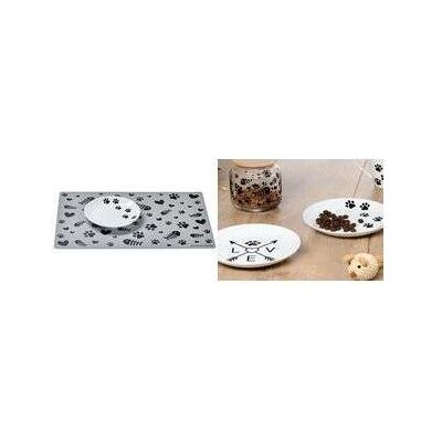 Ritzenhoff & Breker Katzen-Napfset MIKA PAW, 2-teilig flacher Porzellan-Napf, mit herzigem Dekor-Motiv, geeignet, Futternapf Ritzenhoff & Breker Katzen-Napfset MIKA PAW, 2-teilig flacher Porzellan-Napf, mit herzigem Dekor-Motiv, geeignet, Futternapf