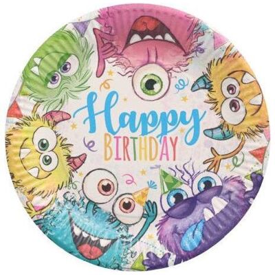 Papstar, Einweggeschirr, Teller Funny Monsters Papstar, Einweggeschirr, Teller Funny Monsters