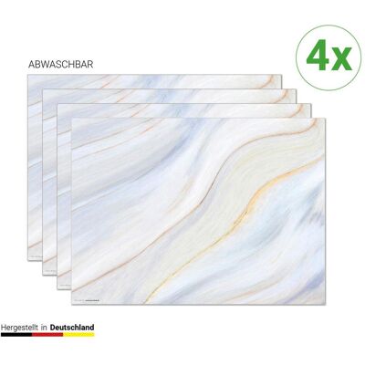 CoverYourDesk, Tischset, Tischset Cremefarbener Marmor CoverYourDesk, Tischset, Tischset Cremefarbener Marmor