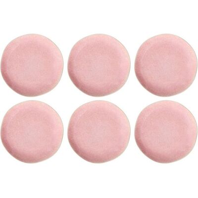 Mondex, Geschirrset, ROSE&TULIPANI CONCERTO FUSE ROSA 6er-Set Essteller 27 cm (6 Stk.) Mondex, Geschirrset, ROSE&TULIPANI CONCERTO FUSE ROSA 6er-Set Essteller 27 cm (6 Stk.)