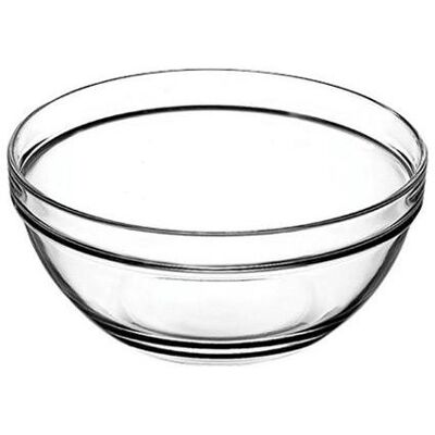 Pasabahce Servierbecher für Köche – Glas – transparent – 20 cm, Schüssel + Schale, Transparent Pasabahce Servierbecher für Köche – Glas – transparent – 20 cm, Schüssel + Schale, Transparent