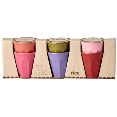 Rice - Melamine Espresso Cups - Assorted Solid Colors - 80 ml, Tasse, Mehrfarbig Rice - Melamine Espresso Cups - Assorted Solid Colors - 80 ml, Tasse, Mehrfarbig