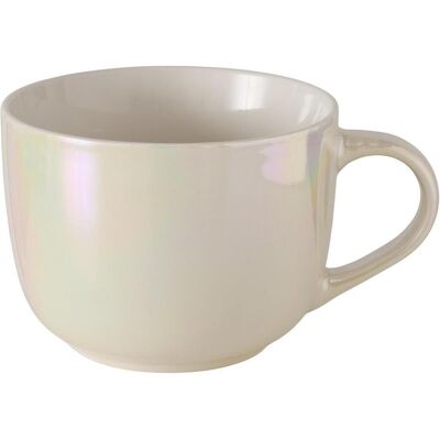 Boltze Home Jumbobecher Iridesa560ml creme, Tasse, Weiss Boltze Home Jumbobecher Iridesa560ml creme, Tasse, Weiss