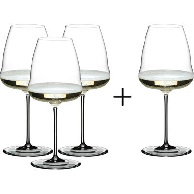 Riedel Champagner Gläserset WINEWINGS, Weingläser, Transparent Riedel Champagner Gläserset WINEWINGS, Weingläser, Transparent