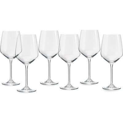Echtwerk EW-TG-2805 Rotwein-Gläser Daily 6er Set, 627 ml, Weingläser, Rot Echtwerk EW-TG-2805 Rotwein-Gläser Daily 6er Set, 627 ml, Weingläser, Rot