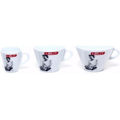 Lelit Latte-Tassen 6er Set, Tasse, Weiss Lelit Latte-Tassen 6er Set, Tasse, Weiss