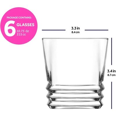 Hermia Tadeo, Trinkgläser, Transparent Hermia Tadeo, Trinkgläser, Transparent