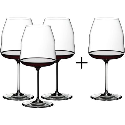 Riedel Pinot Noir Gläserset Pay 3 Get 4 WINEWINGS, Weingläser, Transparent Riedel Pinot Noir Gläserset Pay 3 Get 4 WINEWINGS, Weingläser, Transparent