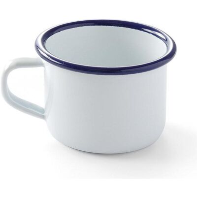 Hendi Tasse - 0,12 L - Emailierter Stahl - Retro Design - Spülmaschinenfest - Tasse Hendi Tasse - 0,12 L - Emailierter Stahl - Retro Design - Spülmaschinenfest - Tasse