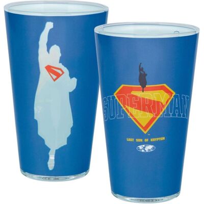 Paladone Products Paladone Bicchiere Superman, Trinkgläser, Blau Paladone Products Paladone Bicchiere Superman, Trinkgläser, Blau