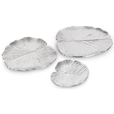 Eurofirany C / KALINA / PAT / 01 33X33X2 Silber, Teller, Silber Eurofirany C / KALINA / PAT / 01 33X33X2 Silber, Teller, Silber