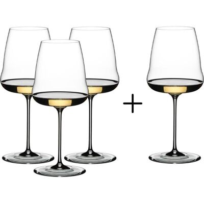 Riedel Chardonnay Gläserset WINEWINGS, Weingläser, Transparent Riedel Chardonnay Gläserset WINEWINGS, Weingläser, Transparent