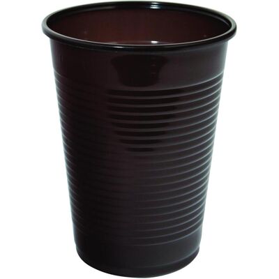 Office Products, Einweggeschirr, Kunststoffbecher, thermo, 200 ml, 100 stück, braun Office Products, Einweggeschirr, Kunststoffbecher, thermo, 200 ml, 100 stück, braun