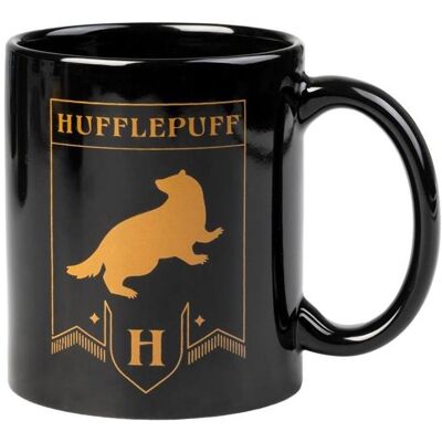 Harry Potter Hufflepuff premium mug, Tasse, Gold, Schwarz Harry Potter Hufflepuff premium mug, Tasse, Gold, Schwarz
