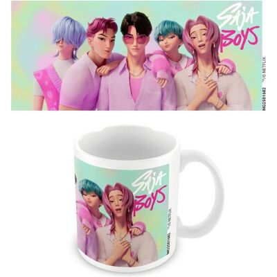 Pyramid KPop Demon Hunters - Saja Boys, Tasse, Weiss, Mehrfarbig Pyramid KPop Demon Hunters - Saja Boys, Tasse, Weiss, Mehrfarbig