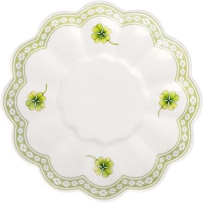 Villeroy & Boch Easter Delight Eierbecher-Unterteller 10cm, Eierbecher, Grün, Weiss Villeroy & Boch Easter Delight Eierbecher-Unterteller 10cm, Eierbecher, Grün, Weiss