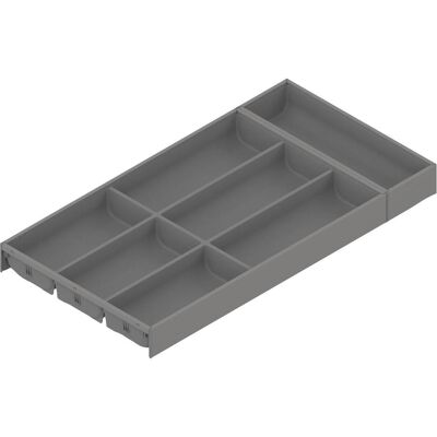 Blum Ambia-Line Besteckkasten 574x300x50, Stahl indiumgrau matt, Besteckkasten, Grau Blum Ambia-Line Besteckkasten 574x300x50, Stahl indiumgrau matt, Besteckkasten, Grau