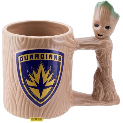 Marvel Groot Shaped Mug, Tasse, Braun Marvel Groot Shaped Mug, Tasse, Braun