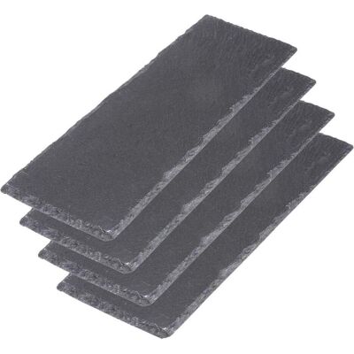 Westmark, Serviergeschirr, 4 Servierplatten Naturschiefer Tapas u. Friends, 30x10cm,4sb Westmark, Serviergeschirr, 4 Servierplatten Naturschiefer Tapas u. Friends, 30x10cm,4sb