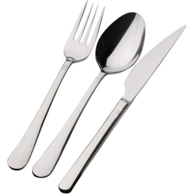 Amina 24-teiliges silbernes Besteckset Amina 24-teiliges silbernes Besteckset