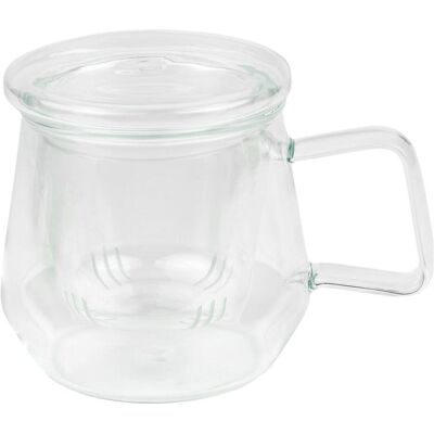 Bredemeijer Tea for one Livorno 350ml Glas schwarz 165040, Trinkgläser, Transparent Bredemeijer Tea for one Livorno 350ml Glas schwarz 165040, Trinkgläser, Transparent