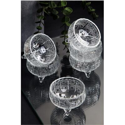 Hermia Lilianna, Schüssel + Schale, Transparent Hermia Lilianna, Schüssel + Schale, Transparent