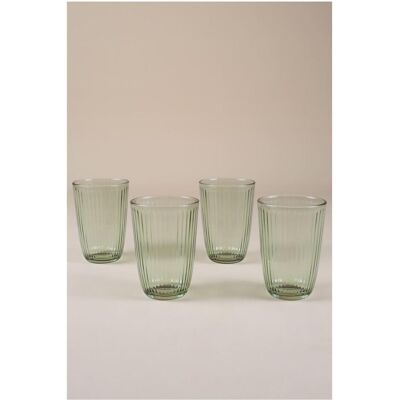 Hermia Splendid Zen V2 Glass Set (4 Pieces), Trinkgläser, Grün Hermia Splendid Zen V2 Glass Set (4 Pieces), Trinkgläser, Grün