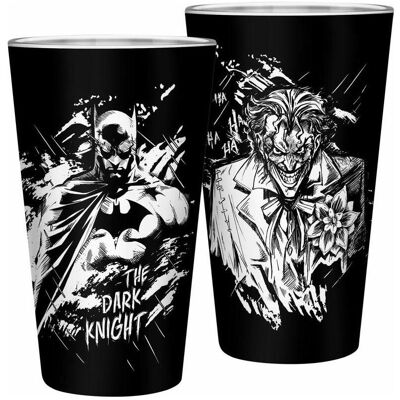 ABYstyle DC COMICS - Large Glass - 400ml - Batman Joker - x2, Trinkgläser, Mehrfarbig ABYstyle DC COMICS - Large Glass - 400ml - Batman Joker - x2, Trinkgläser, Mehrfarbig