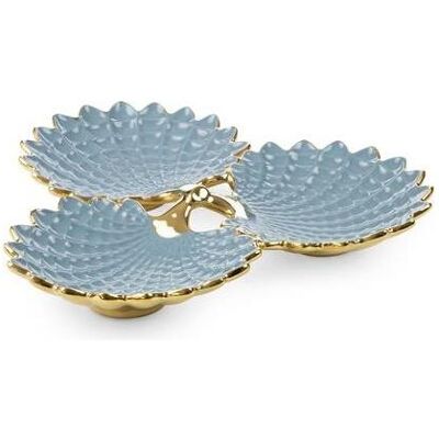 Eurofirany C / HIRAL / 3 / PAT / 01 37X35X6 Blau + PLN, Teller, Gold, Blau Eurofirany C / HIRAL / 3 / PAT / 01 37X35X6 Blau + PLN, Teller, Gold, Blau
